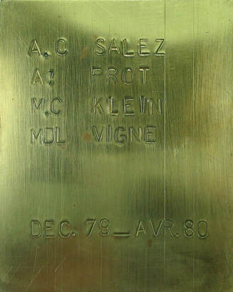 TACAUD : plaque commémorative du détachement du 5e GHL de décembre 1979 à avril 1980 Alat.fr