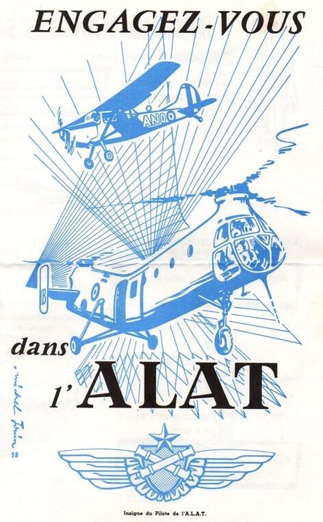 Plaquette recrutement ALAT décembre 1962 Alat.fr