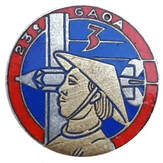Réduction insigne 23e GAOA Alat.fr