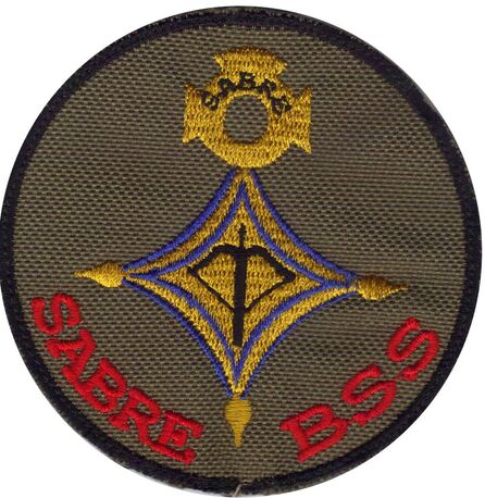 Patch tissu de la task force Barkhane sabre BSS Alat.fr
