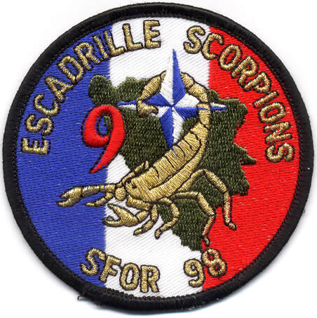 Patch APS escadrille Scorpions BATALAT SFOR Alat.fr
