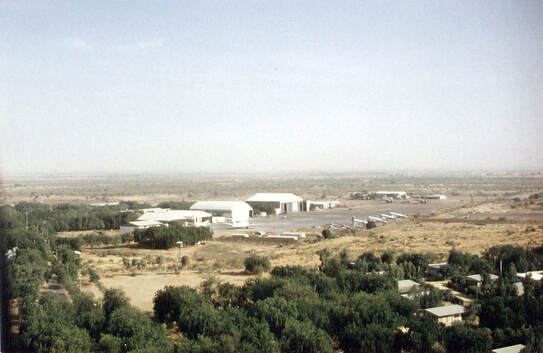 Photo du terrain de N'Djamena en 1980, lors de Tacaud. Alat.fr