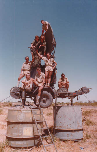 Photo de la 1ère installation du SPARTIATE en 1978 à N'Djamena, 2, Alat.fr