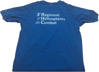 Tee-shirt 3e RHC bleu (dos) Alat.fr