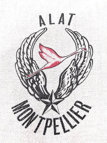 Tee-shirt escadrille ALAT de l'EAI à Montpellier type 2 Alat.fr