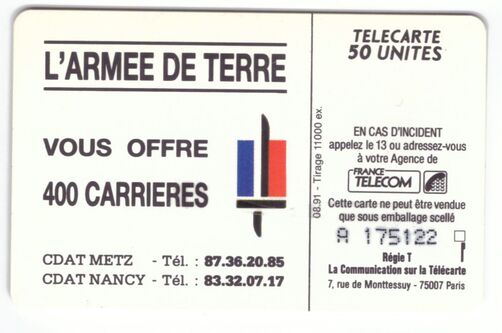 Télécarte COUGAR Alat.fr