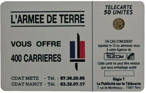 Télécarte GAZELLE Alat.fr