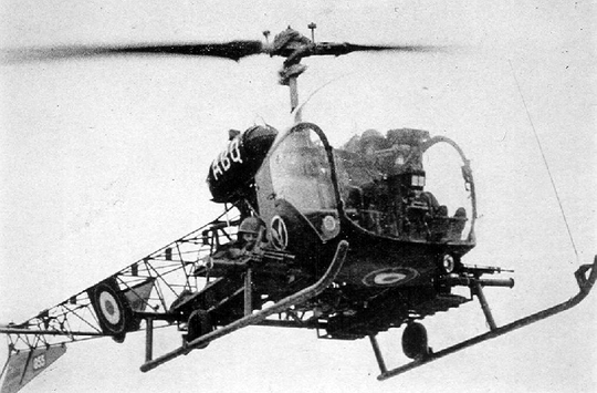 Bell 47 G1 GALAT 7 BUC 1960. Alat.fr