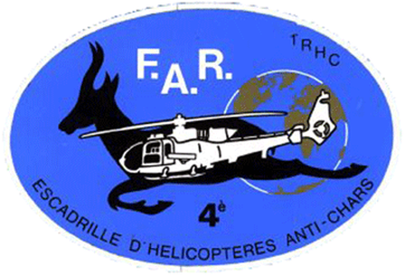 Autocollant 4e EHAC du 1er RHC Alat.fr