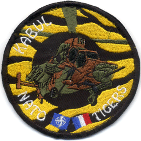 Patch tissu task force Tiger, ISAF Kaboul, mandat n° 1 Alat.fr