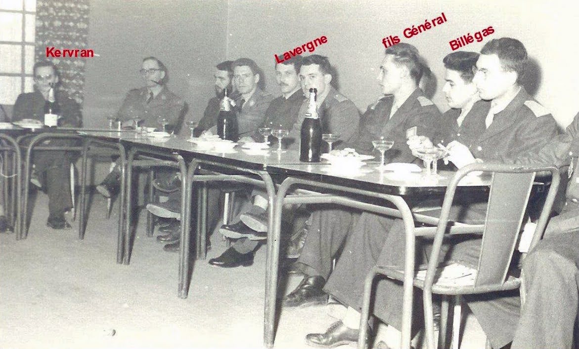 Stage officiers mécaniciens ALAT à Bourges en 1961 Alat.fr