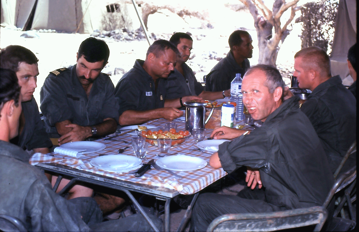 DETALAT Djibouti : EMA en 1978-1979, Exercice de desserrement de l'escadrille, à Yoboki, en 1979 (4). Alat.fr